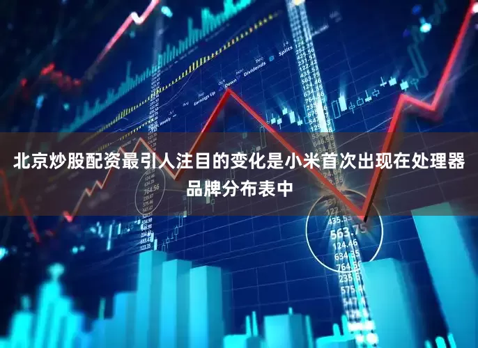 北京炒股配资最引人注目的变化是小米首次出现在处理器品牌分布表中